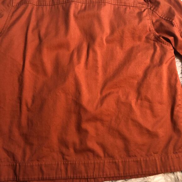 Drapers & Damons Orange Long Sleeve Embroidered Autumn Fall Jacket XL - Picture 15 of 15